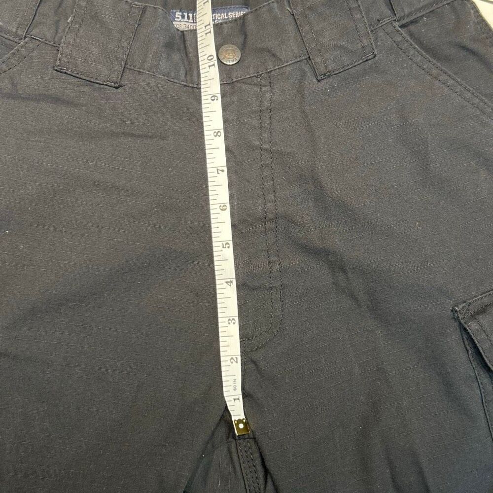 5.11 Mens Relaxed Fit TDU Cargo Pants Sz Med Waist 31.5-35, Inseam Long Black - Picture 10 of 11